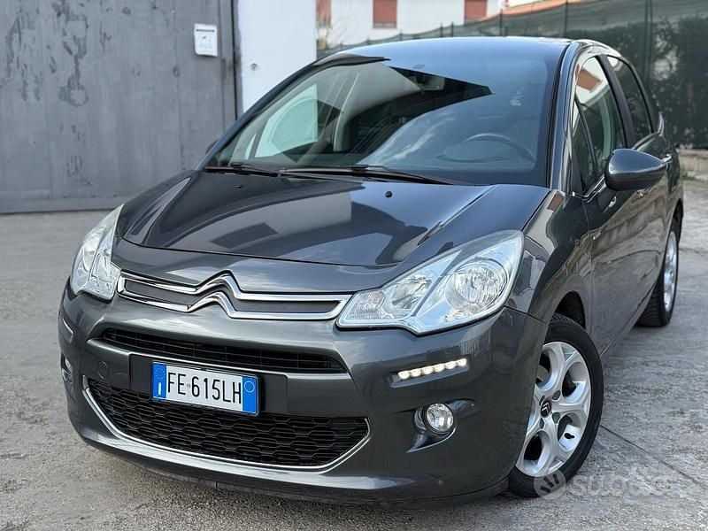 Usata Citroën C3 Exclusive 82 CV (60 kW) 2016 Grigio Berlina