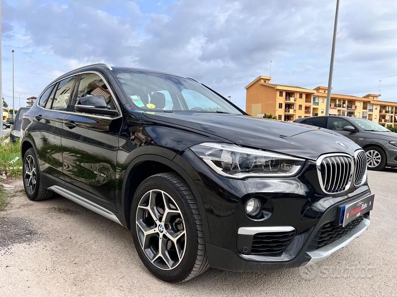 Usata BMW X1 xLine 150 CV (110 kW) 2017 Nero SUV
