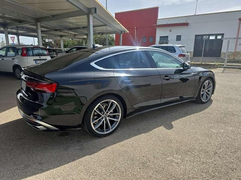 Usata Audi A5 Sportback S-Line 204 CV (150 kW) 2021 Nero Utilitaria