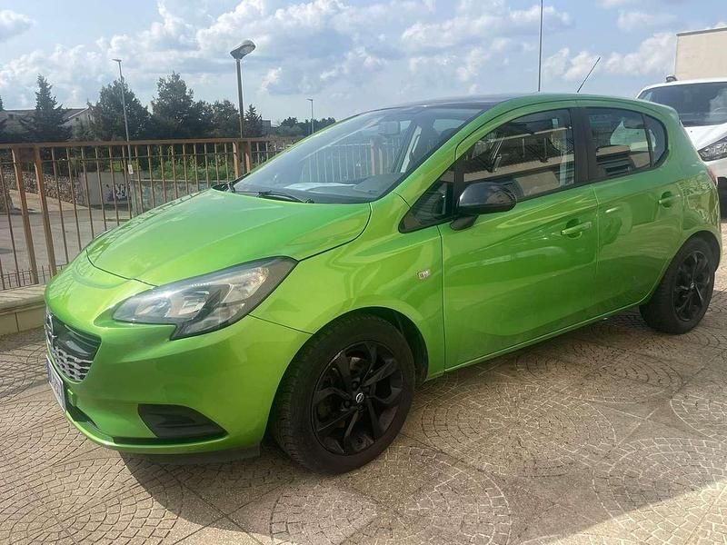 Usata Opel Corsa Eco 75 CV (55 kW) 2016 Verde Utilitaria
