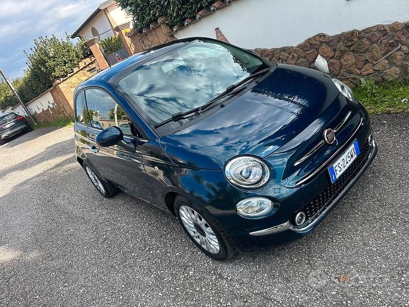 Usata Fiat 500 69 CV (50 kW) 2019 Blu Utilitaria