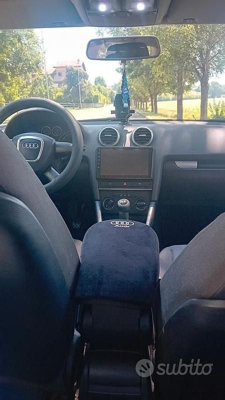 Usata Audi A3 105 CV (77 kW) 2009 Bianco Utilitaria