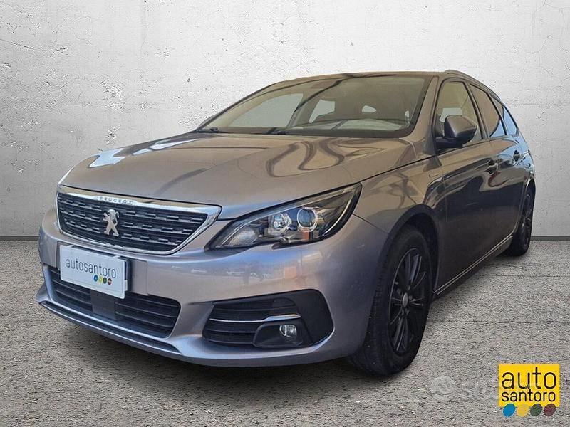 Usata Peugeot 308 SW Style 131 CV (96 kW) 2019 Grigio Station wagon
