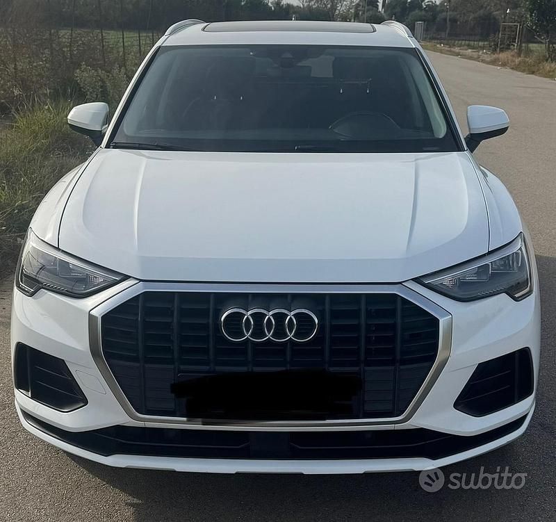 Usata Audi Q3 S-Line 150 CV (110 kW) 2019 Bianco SUV