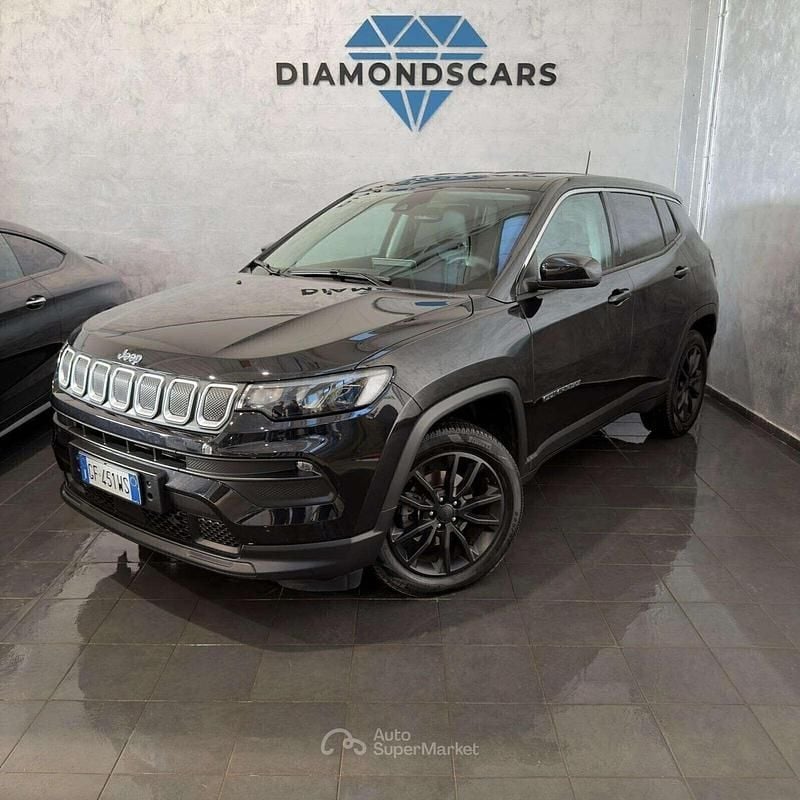 Usata Jeep Compass Longitude 131 CV (96 kW) 2021 Nero SUV