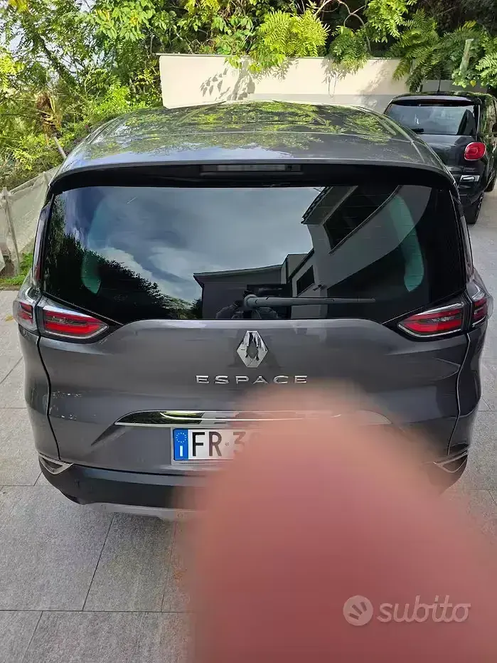 Usata Renault Espace 160 CV (117 kW) 2018 Grigio Monovolume