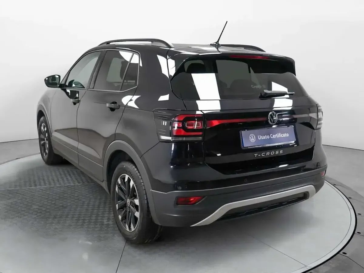 Usata VW T-Cross Style 110 CV (80 kW) 2023 Nero SUV