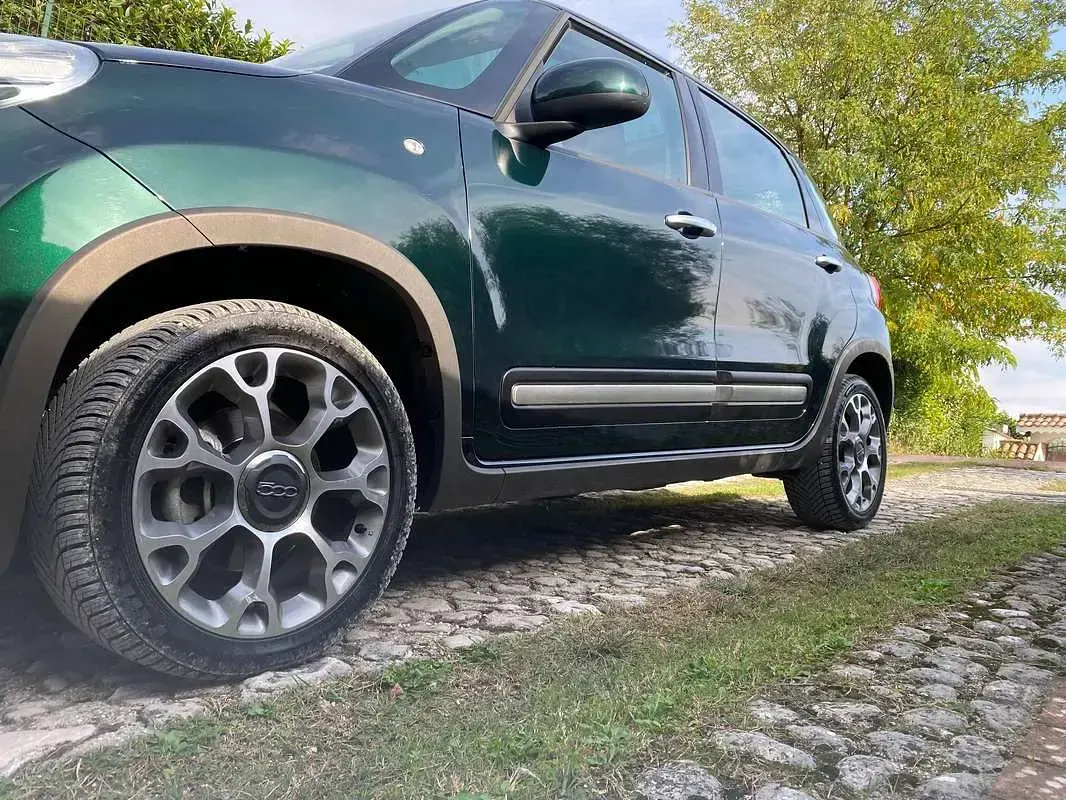 Usata Fiat 500L Trekking 105 CV (77 kW) 2017 Verde Monovolume