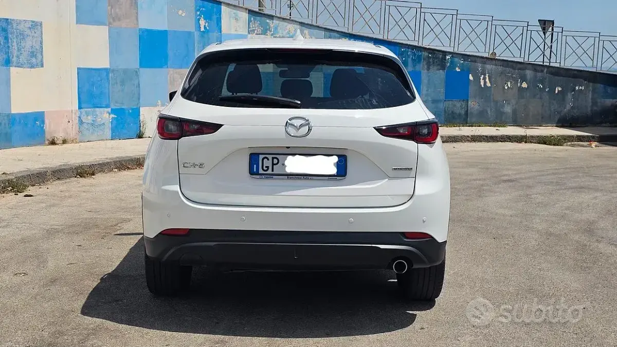 Usata Mazda CX-5 150 CV (110 kW) 2023 Bianco SUV