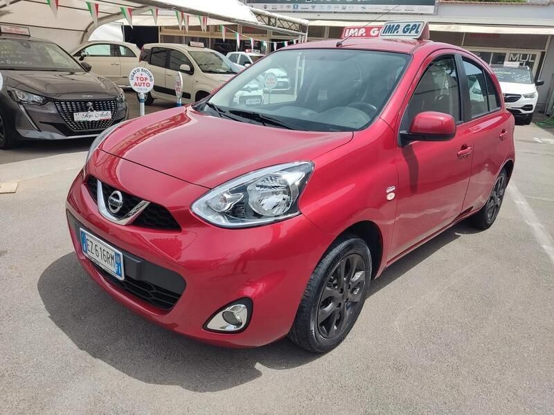 Rosso Usata 2015 Nissan Micra Acenta Due volumi | 7500 € (Cara) - Immagine 1/4