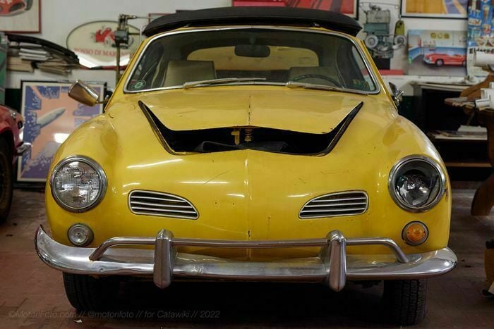 Usata VW Karmann Ghia Karmann 60 CV (44 kW) 1968 Giallo Coupé