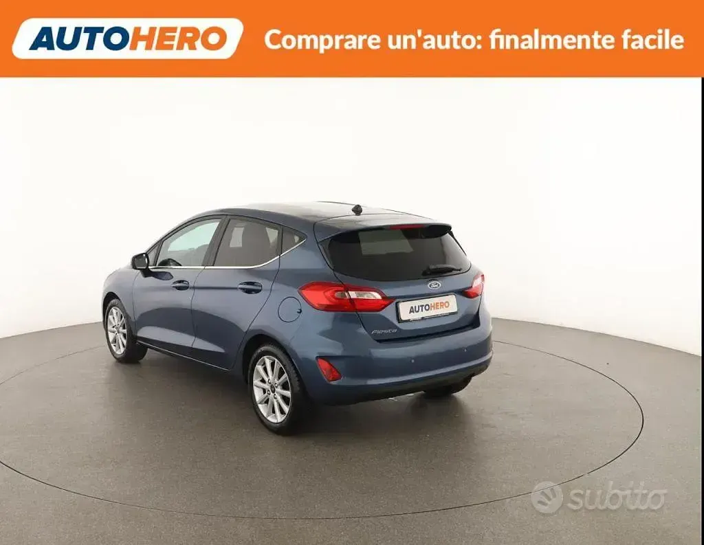 Usata Ford Fiesta Titanium 86 CV (63 kW) 2019 Bluazzurro Utilitaria