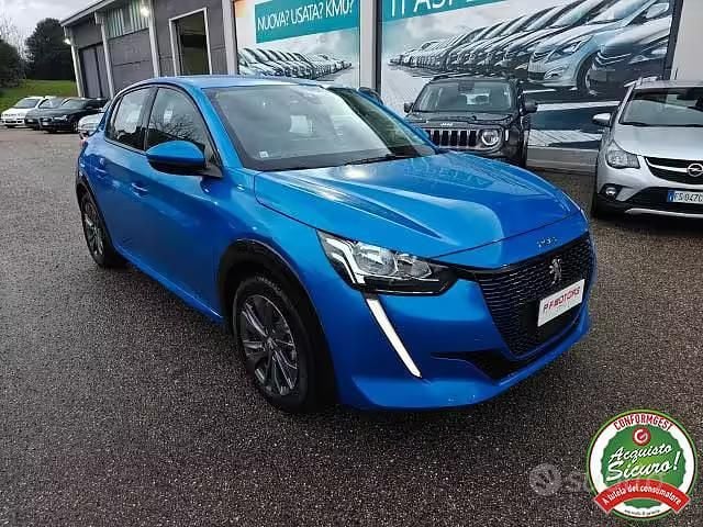 Usata Peugeot 208 Allure 100 kW (136 CV) 2020 Blu Utilitaria