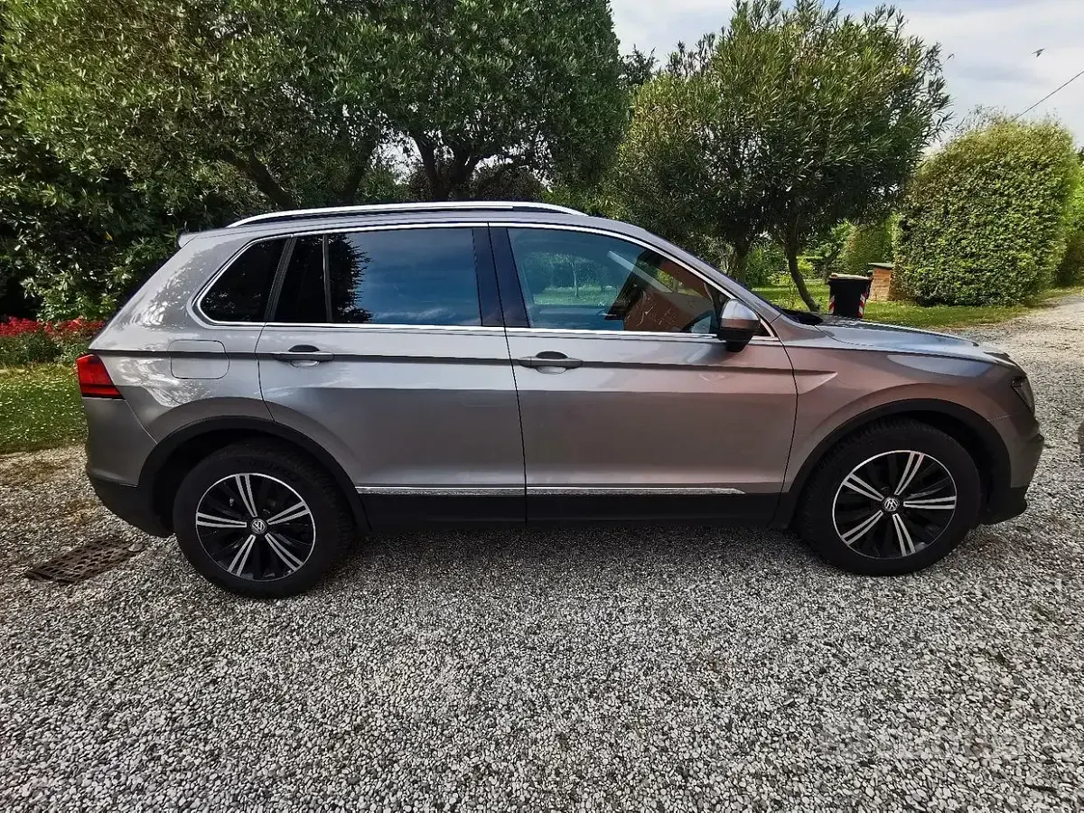 Usata VW Tiguan Style 150 CV (110 kW) 2017 Grigio SUV