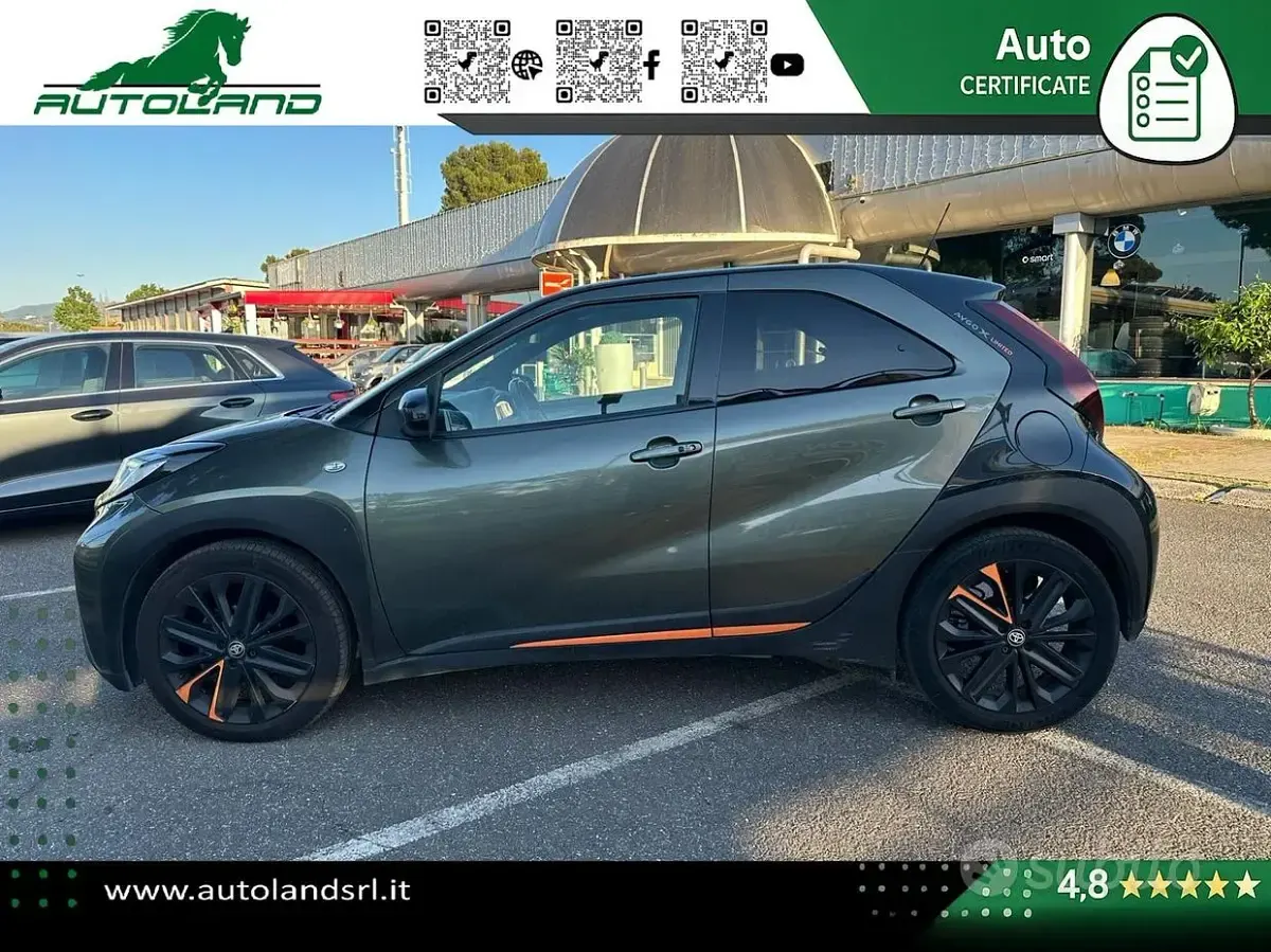 Usata Toyota Aygo X Limited 72 CV (52 kW) 2022 Verde SUV
