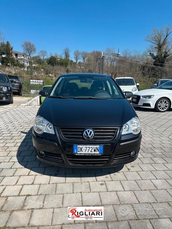 Usata VW Polo Comfortline 70 CV (51 kW) 2008 Nero Berlina