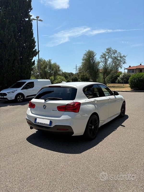 Usata BMW 116 M Sport 116 CV (85 kW) 2017 Bianco Utilitaria