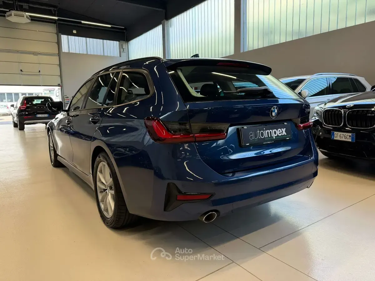 Begagnad BMW 316 Advantage 122 HK (89 kW) 2022 Blå Kombi