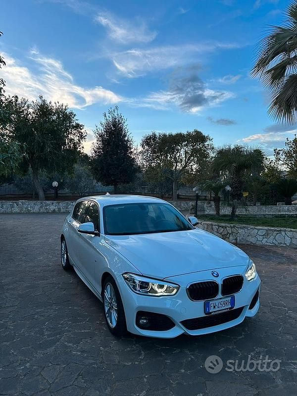 Usata BMW 114 Efficient Dynamics 95 CV (69 kW) 2019 Bianco Utilitaria
