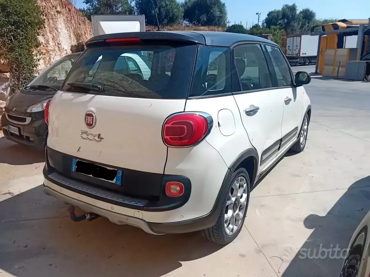 Usata Fiat 500L 2017 Bianco Monovolume