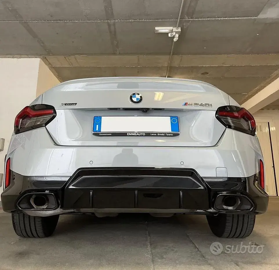 Usata BMW M240i M Sport 374 CV (275 kW) 2022 Grigio Coupé