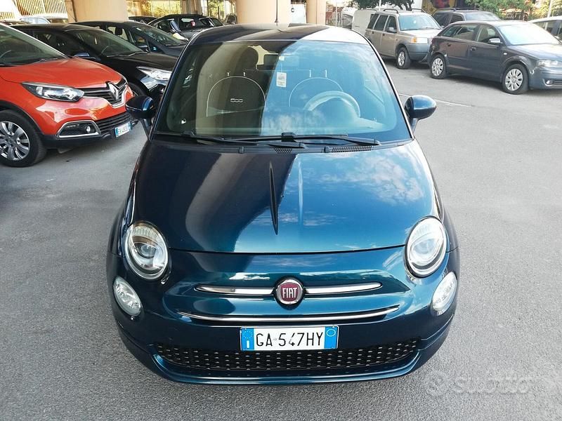 Usata Fiat 500 Lounge 69 CV (50 kW) 2020 Verde Berlina