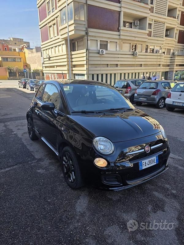 Usata Fiat 500S S 95 CV (69 kW) 2015 Nero Berlina