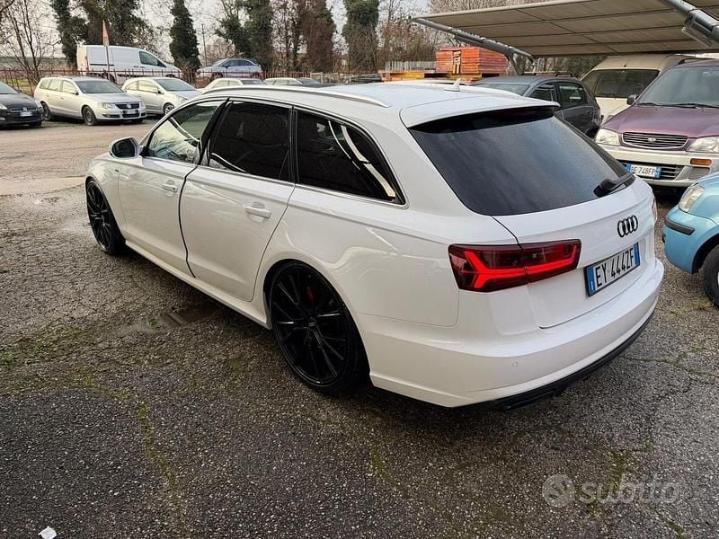 Usata Audi A6 Ambiente 190 CV (139 kW) 2015 Bianco Station wagon
