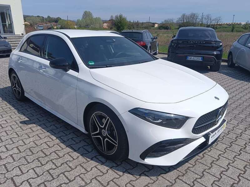 Usata Mercedes A200 AMG Line Premium 150 CV (110 kW) 2024 Bianco Berlina