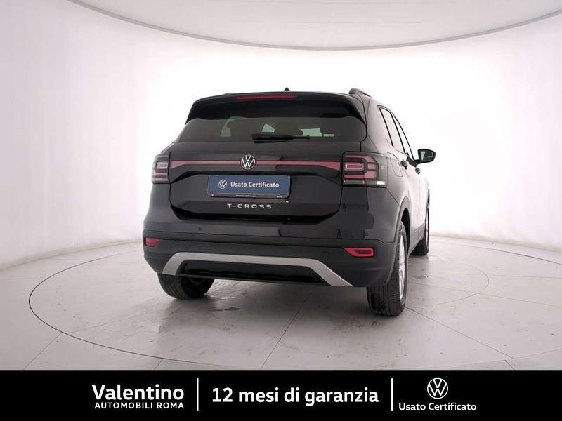 Usata VW T-Cross Style 110 CV (80 kW) 2023 Nero SUV