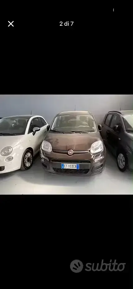 Usata Fiat Panda Easy 80 CV (58 kW) 2013 Nero Utilitaria