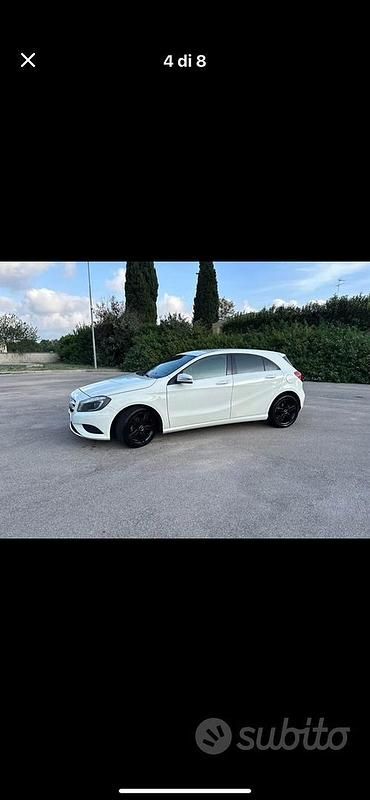 Usata Mercedes A180 2012 Bianco Berlina