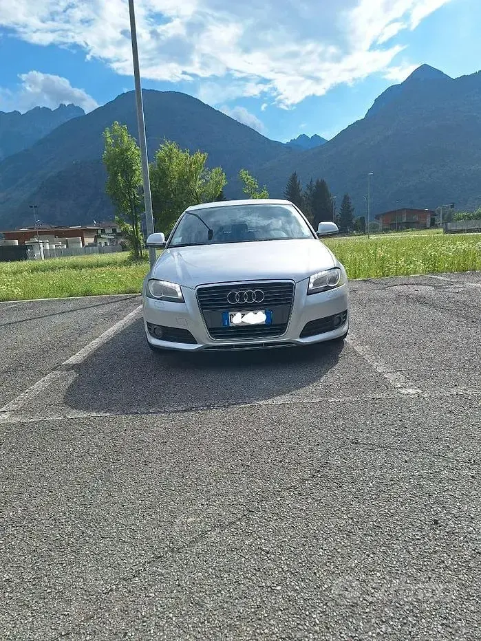 Usata Audi A3 S-Line 140 CV (102 kW) 2009 Grigio Utilitaria