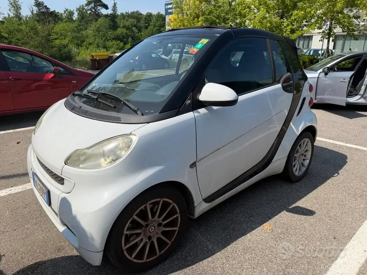 Usata Smart ForTwo Cabrio Passion 84 CV (61 kW) 2007 Bianco Cabrio