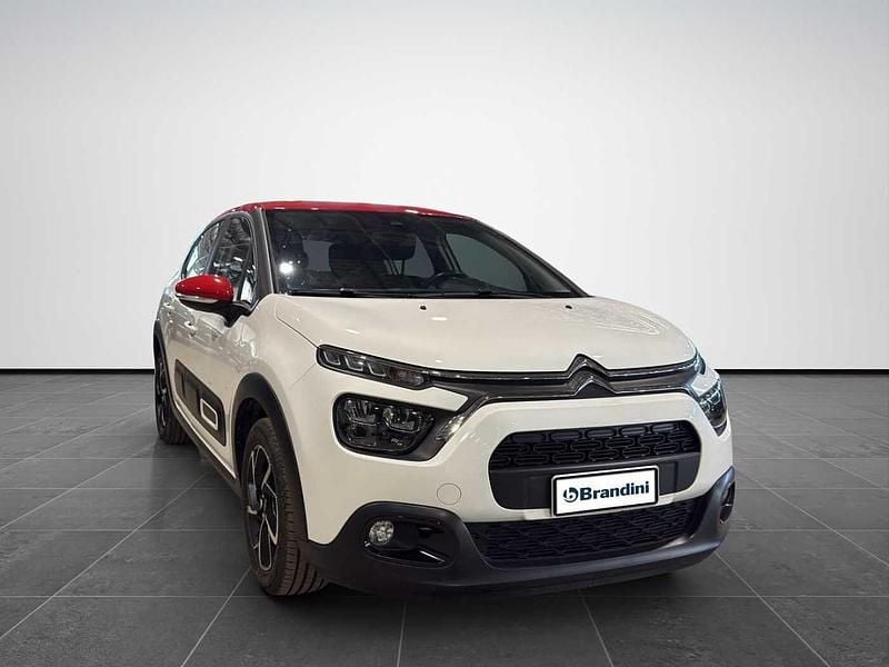 Usata Citroën C3 Feel 83 CV (61 kW) 2022 Bianco tetto rosso Utilitaria