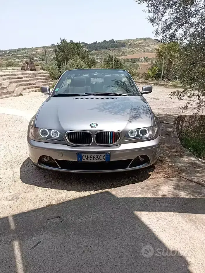 Usata BMW 320 163 CV (119 kW) 2005 Grigio Cabrio