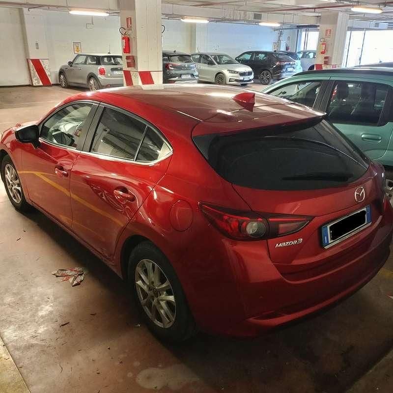 Usata Mazda 3 Exceed 105 CV (77 kW) 2018 Rosso Berlina