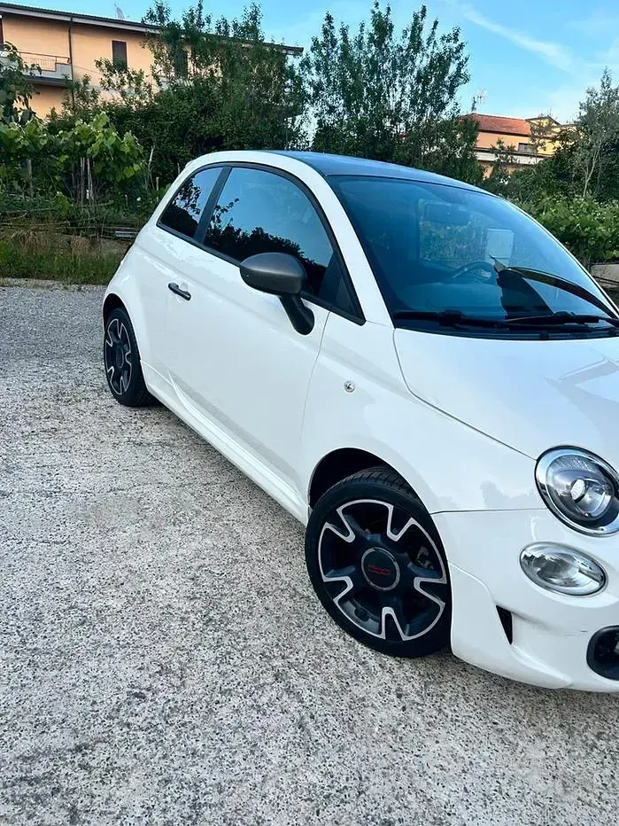 Usata Fiat 500S 69 CV (50 kW) 2018 Bianco Berlina