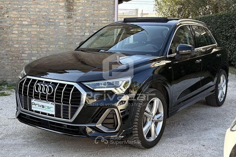 Usata Audi Q3 S-Line 190 CV (139 kW) 2019 Nero SUV