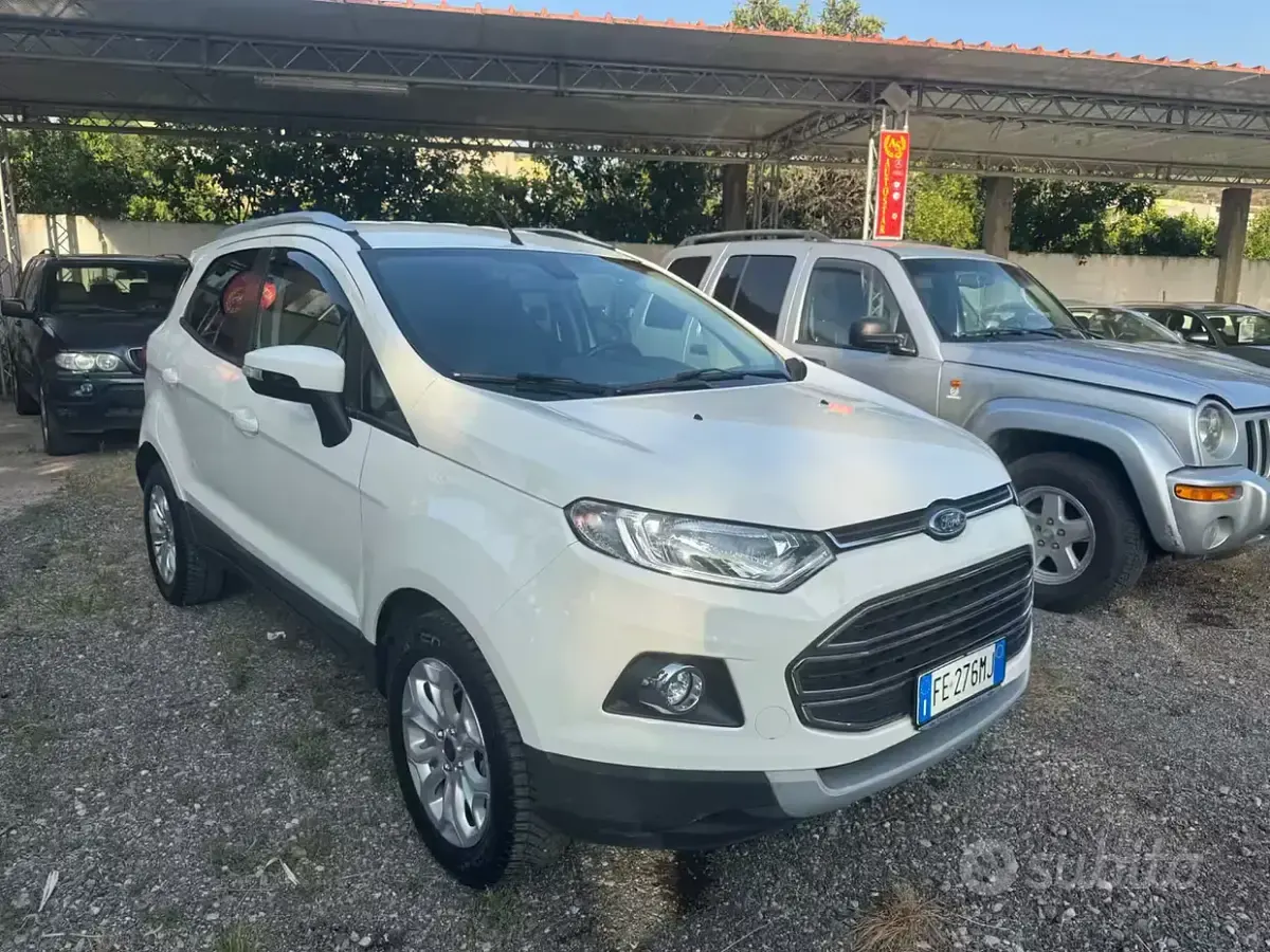 Usata Ford Ecosport Titanium 95 CV (69 kW) 2016 Bianco SUV