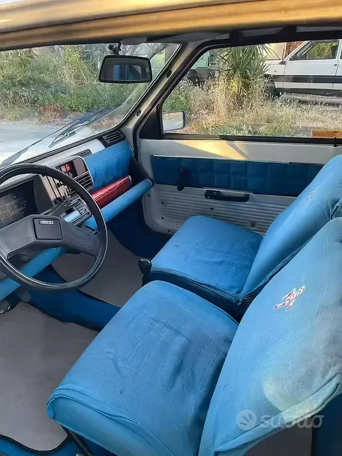 Usata Fiat Panda 1990 Bianco Utilitaria
