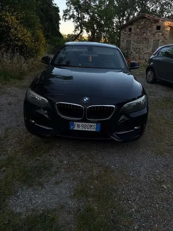Usata BMW 218 Sport Line 150 CV (110 kW) 2017 Nero Coupé