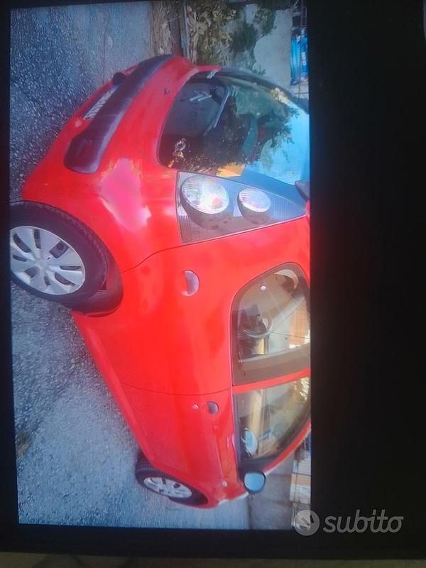 Usata Citroën C1 68 CV (50 kW) 2010 Rosso Utilitaria