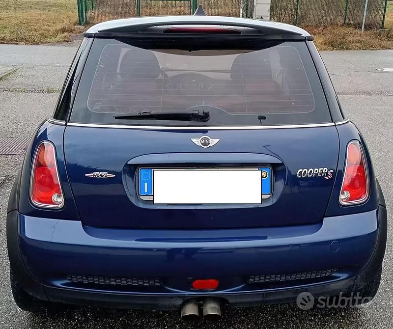 Usata Mini Cooper S 170 CV (125 kW) 2006 Blu/azzurro Utilitaria