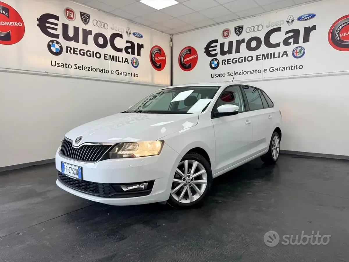 Usata Skoda Rapid Executive 90 CV (66 kW) 2018 Bianco Utilitaria