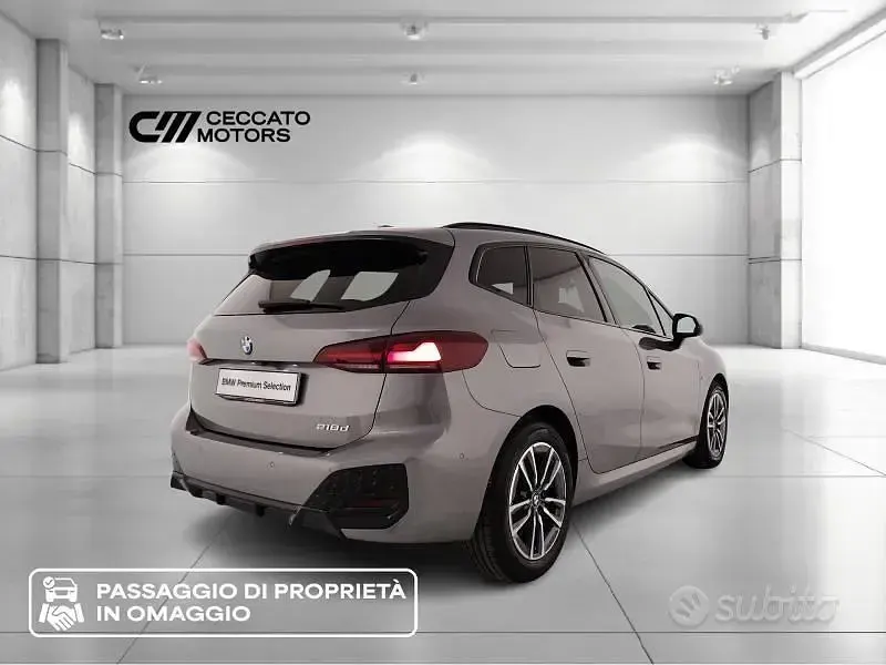 Usata BMW 218 Active Tourer M Sport 150 CV (110 kW) 2022 Grigio Monovolume
