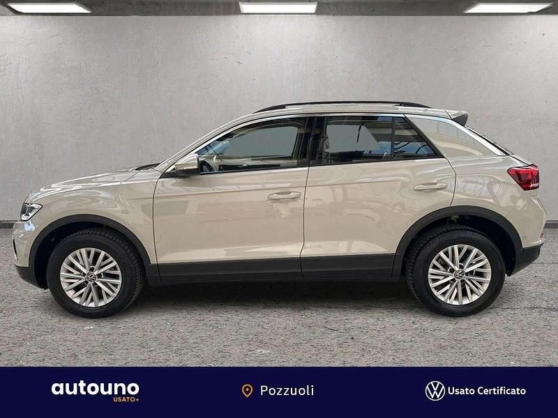 Usata VW T-Roc Life 110 CV (80 kW) 2023 Beige SUV