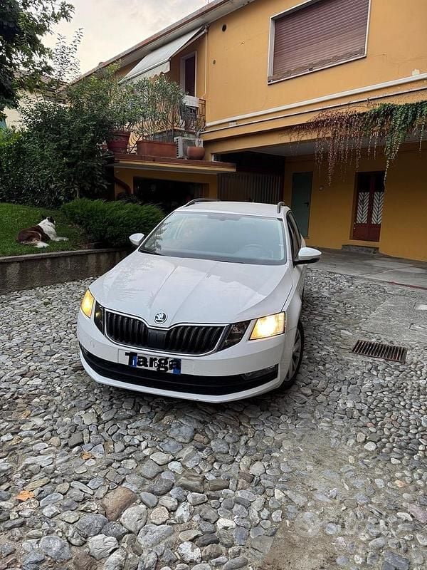 Usata Skoda Octavia 115 CV (84 kW) 2017 Bianco Station wagon