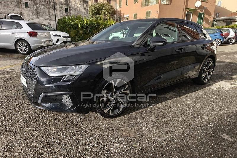 Usata Audi A3 Advanced 110 CV (80 kW) 2023 Nero Berlina