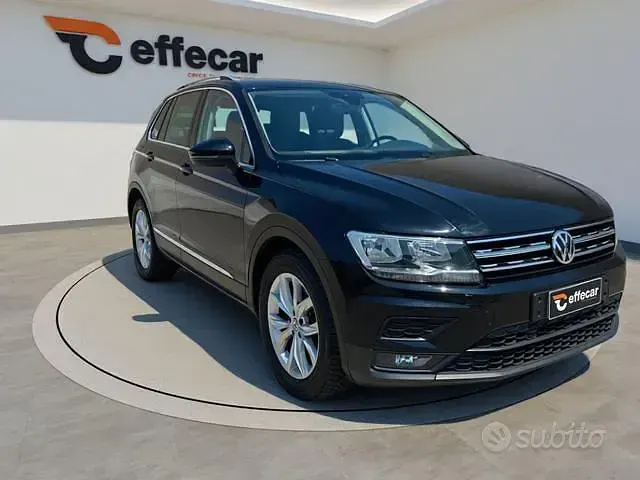 Usata VW Tiguan Business 150 CV (110 kW) 2020 Nero SUV